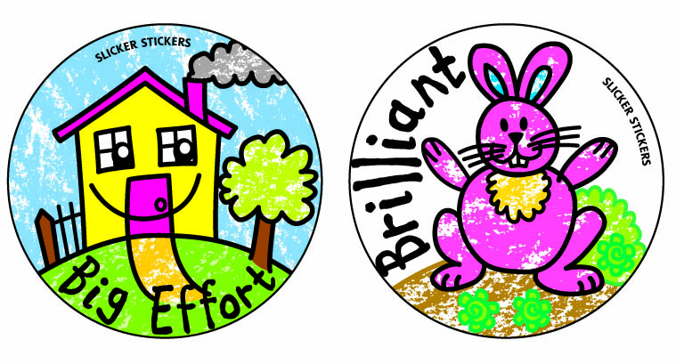 Big Effort & Brilliant' sticker