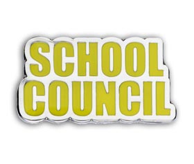 School Council badge yellow (pack of 5)