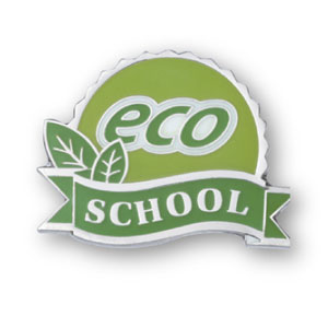 Eco School enamel badge (pack of 5)