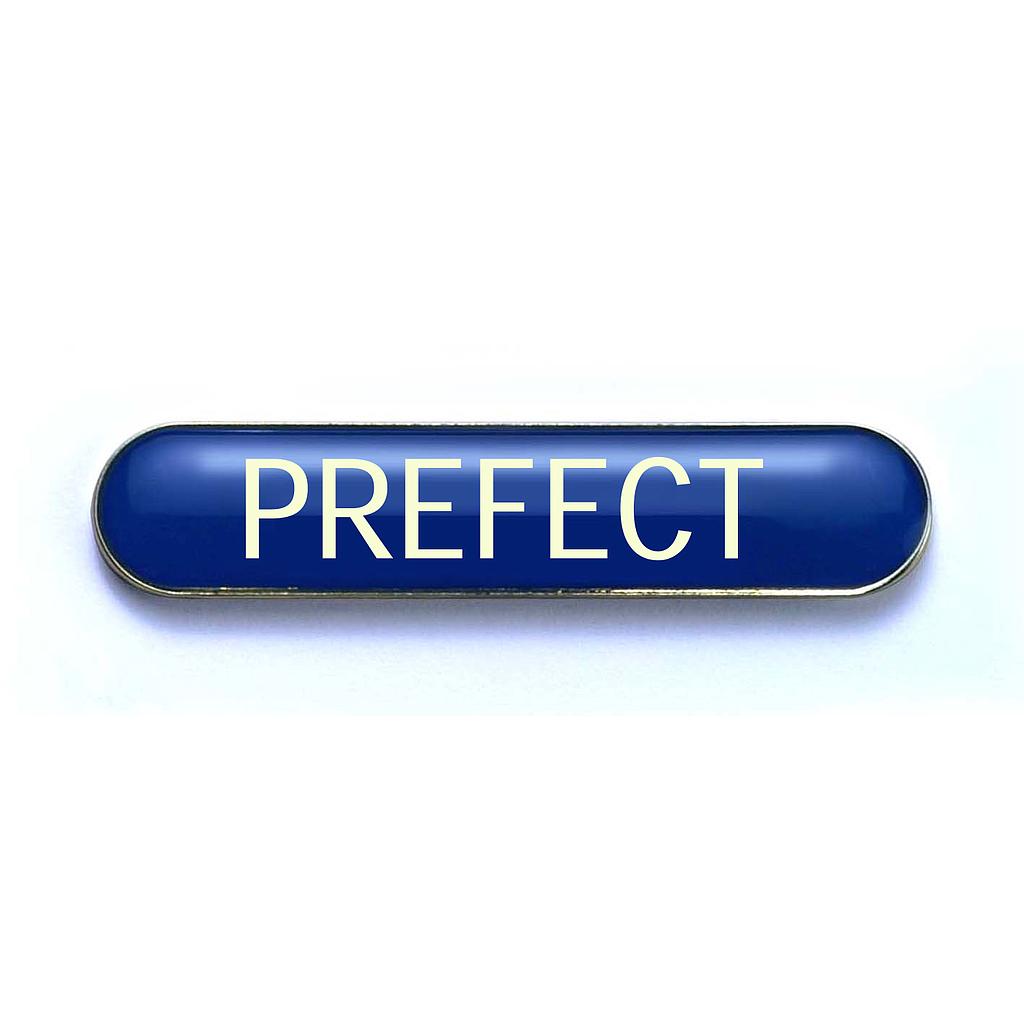 PREFECT badge blue (pack of 5)