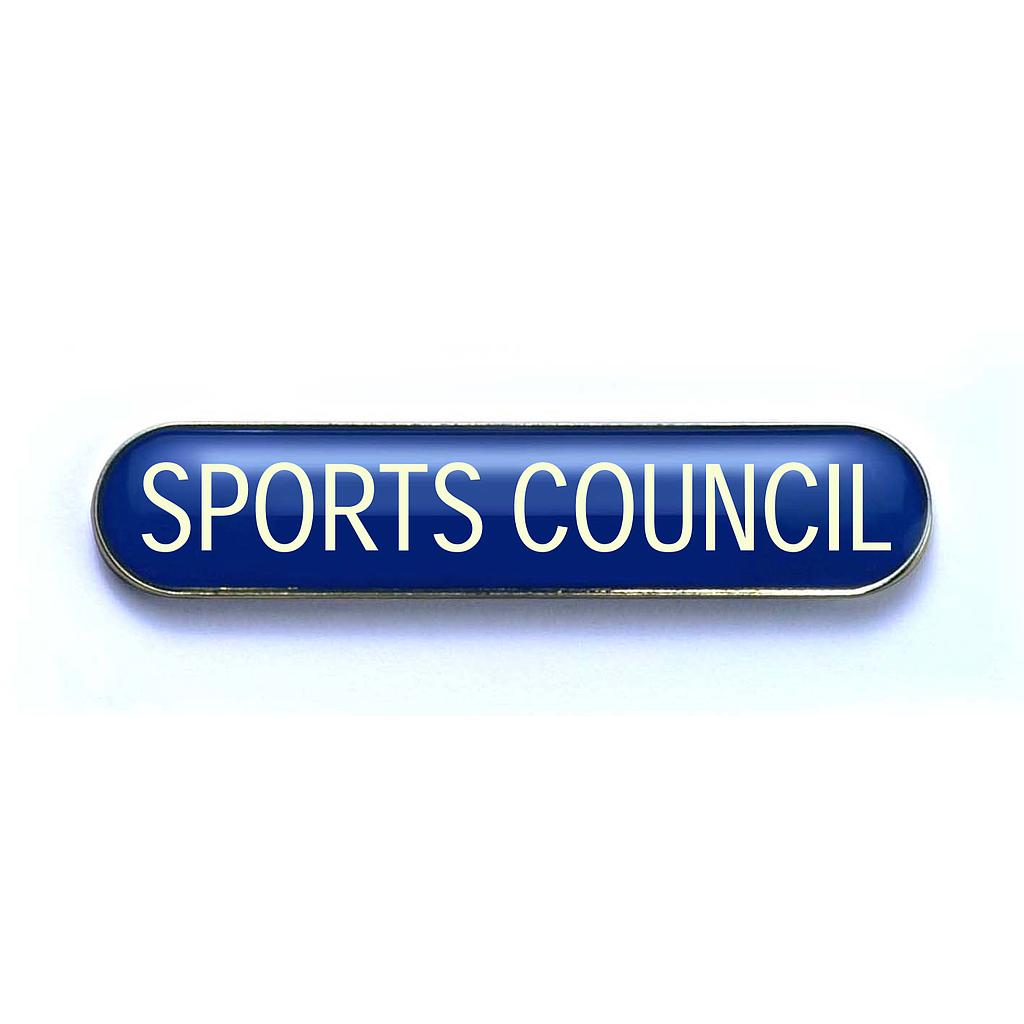 SPORTS COUNCIL enamel badge (pack of 5) - Blue