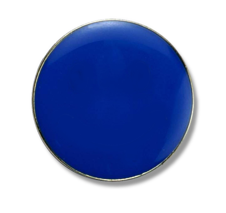 Circle badge (pack of 5) - Blue