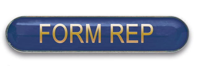 FORM REP badge blue (pack of 5)