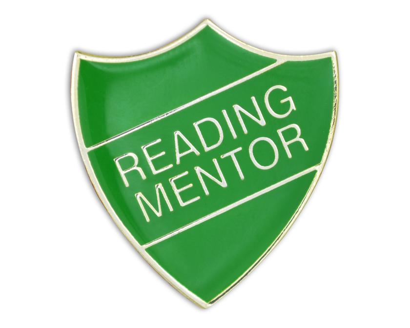 READING MENTOR green and gold (pack of 5)