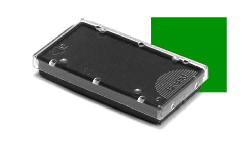 Green inkpad for 47x18mm stamper