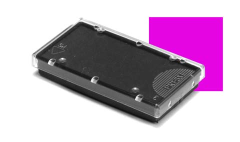 Violet inkpad for 47x18mm stamper