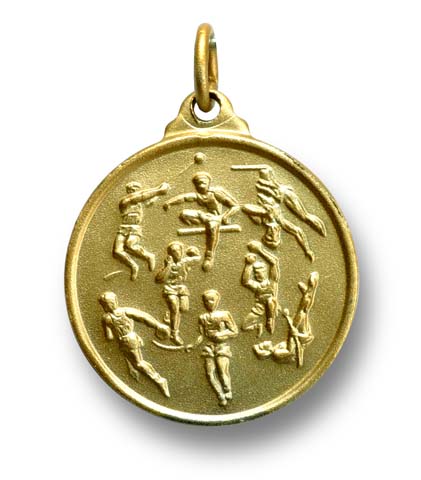 Gold Athletics medal