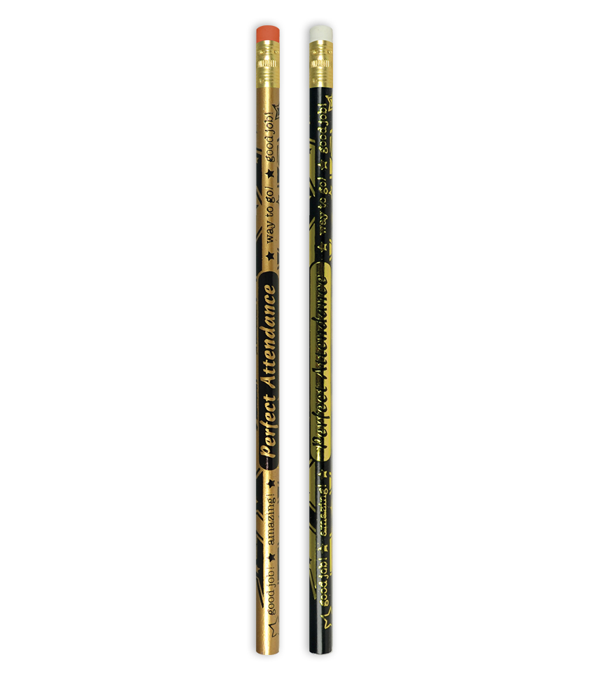 Perfect Attendance assorted pencil
