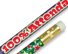 100% Attendance Pencil