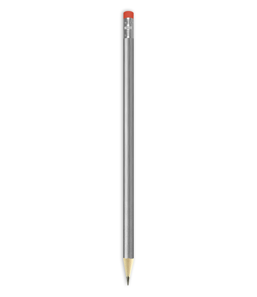 Silver Plain pencil