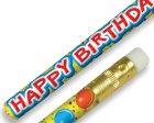 Happy Birthday pencils