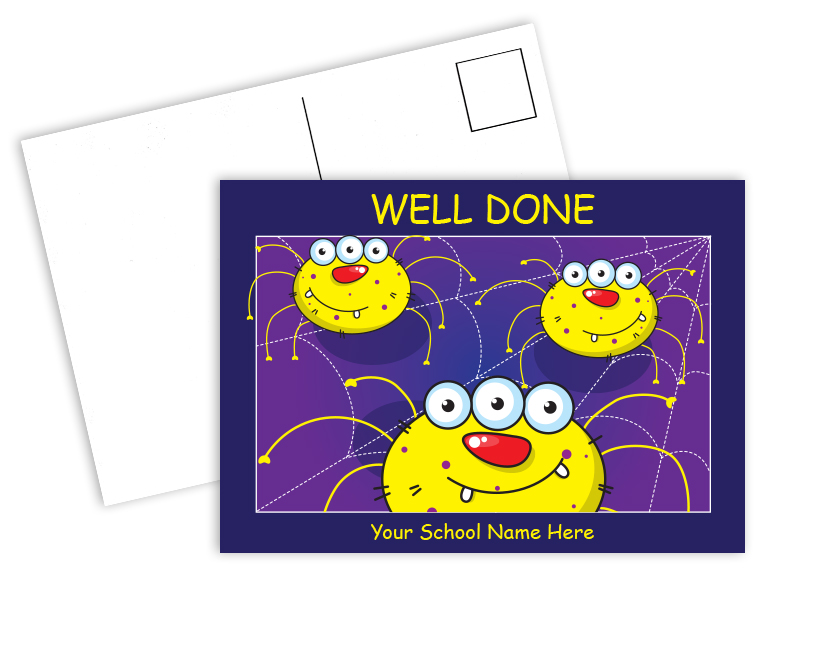 Personalised Postcards - Spiders