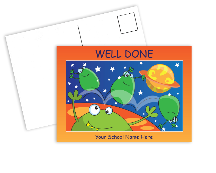 Personalised Postcards - Planets