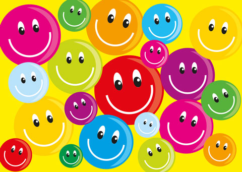 Smiling Face Postcard