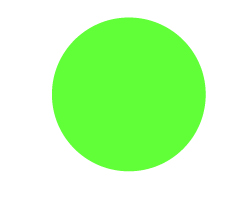 Plain Light green Dot 13mm