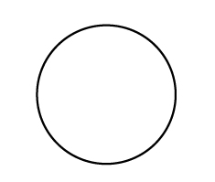 Plain White Dot 13mm