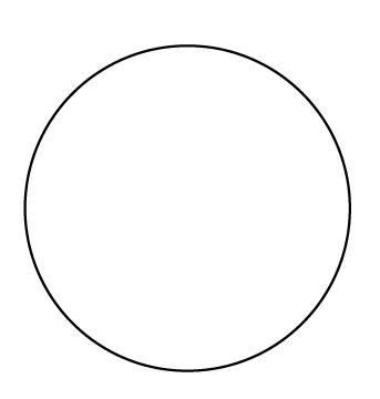 Plain White Dot 25mm