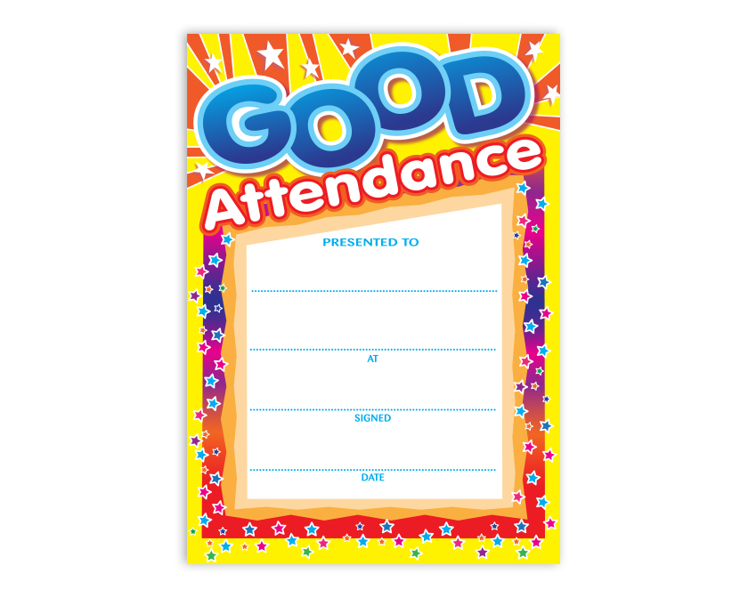 Good Attendance Certificate
