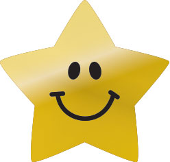 Gold Stars - 19mm - pack of 840