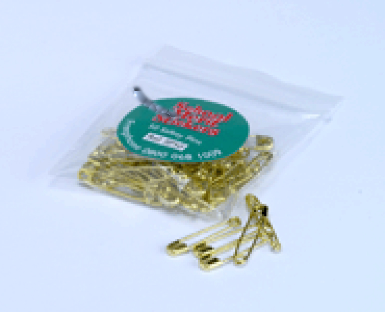 50 Safety pins for ribbons