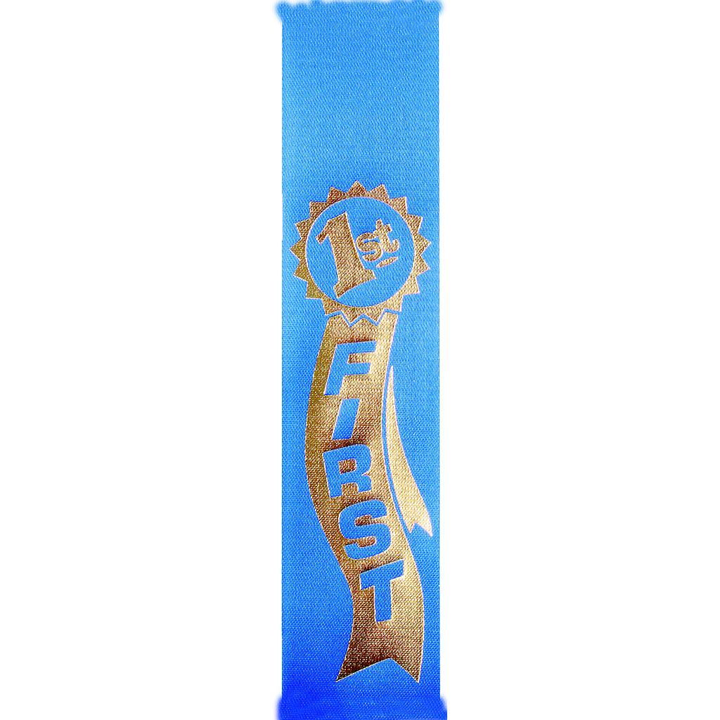 Metallic '1st' ribbon