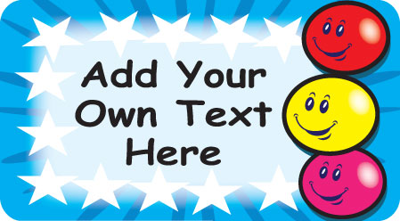 Personalised Stickers - Happy Smiles (6 designs)