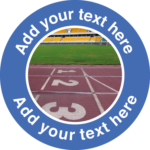 Personalised Stickers - Sports (6 designs)