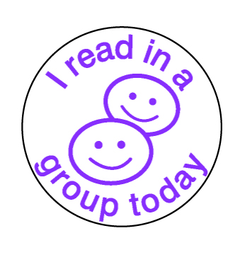 I Read In A Group Today stamper