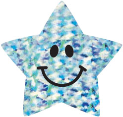 Holographic Stars - 19mm - pack of 840