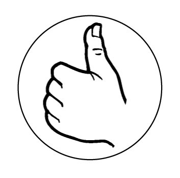 Thumbs Up stamper
