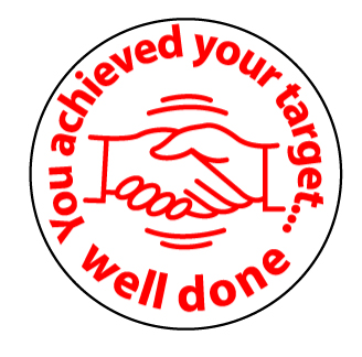 You Achieved Your Target... Stamper