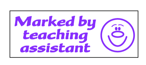 Marked By Teaching Assistant stamper