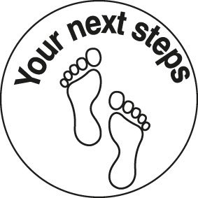 Your next steps stamper