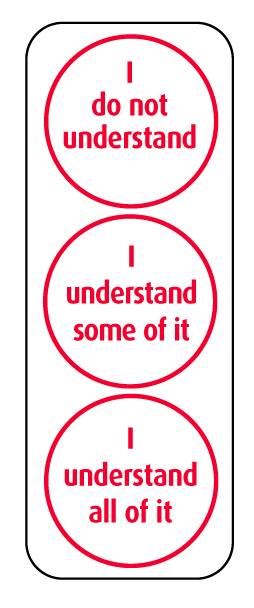 I understand etc. Stamper