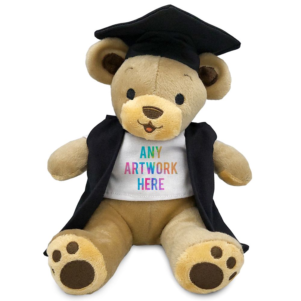 17cm Beatrice Graduate Teddy Bear - Elastic Cap