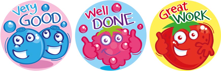 Scratch 'n' sniff Berry triple pack