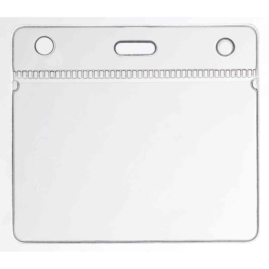 Clear flexible ID card holder (pack of 10)