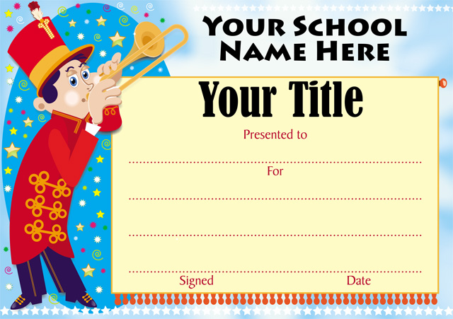 Customised Certificates (minimum quantity of 50)