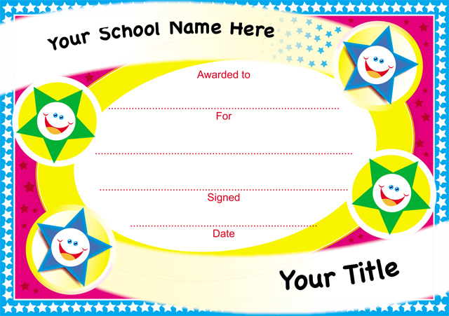 Customised Certificates (minimum quantity of 50)