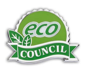 Eco Council badge (pack of 5)