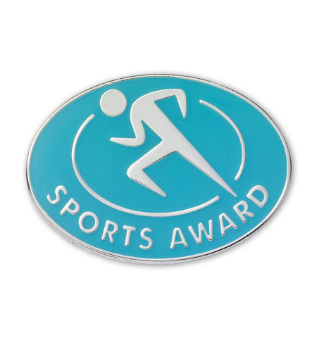 Sports Award Enamel Badge (Pack of 5)