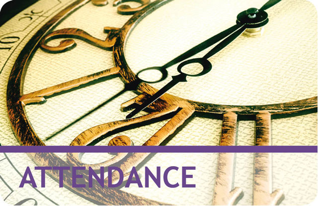Attendance Award Cards