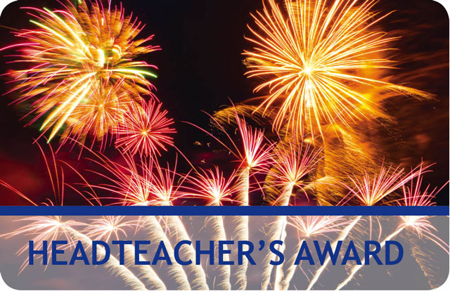 Headteacher's Award Cards