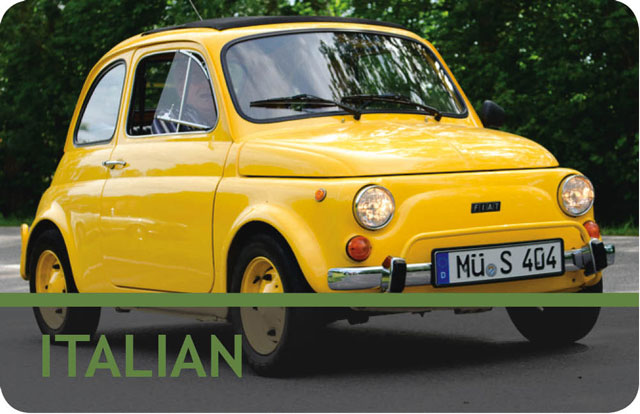 Italian Award Cards