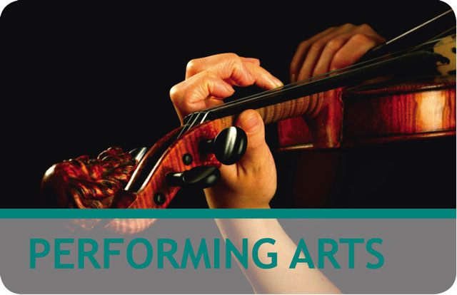 Performing Arts Award Cards