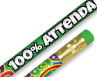 100% Attendance Pencil