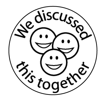 We Discussed This Together