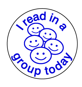 I Read In A Group Today stamper
