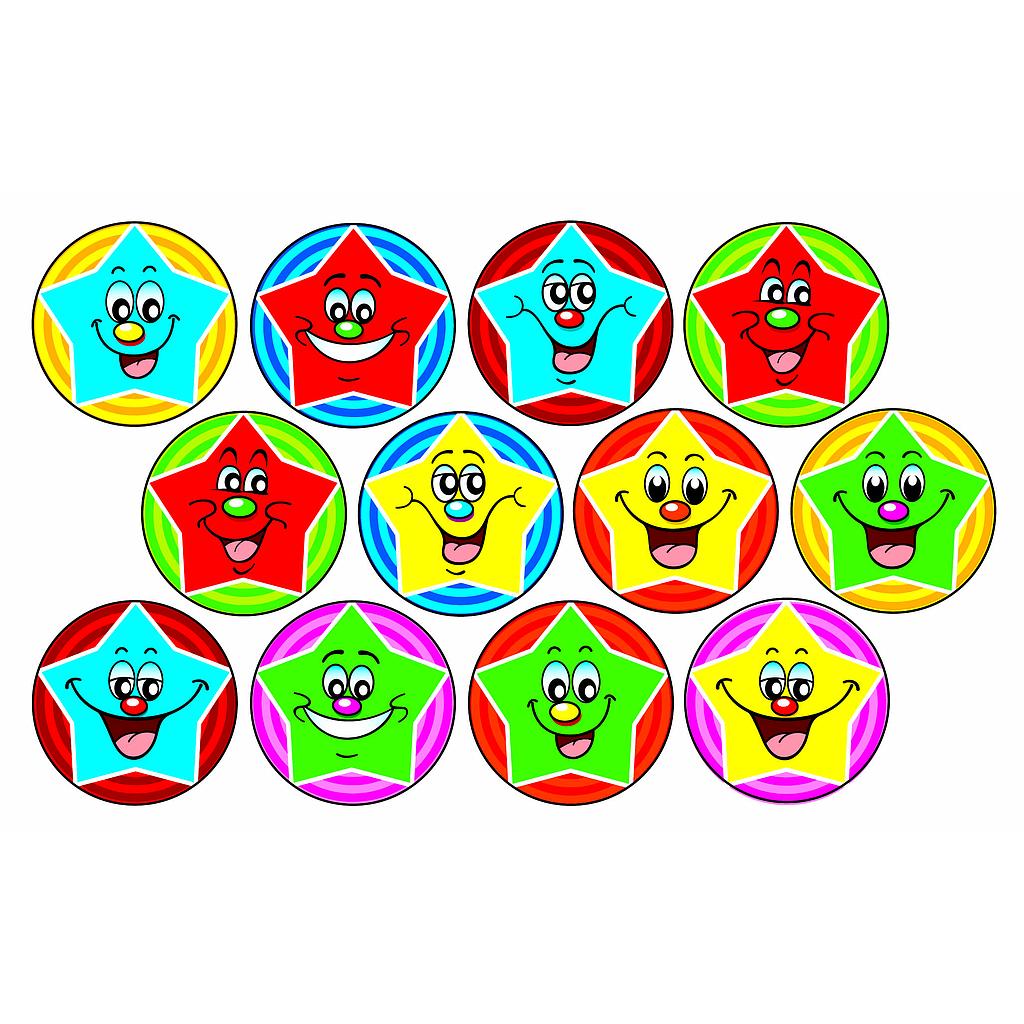 Smiling Star sticker bumper pack