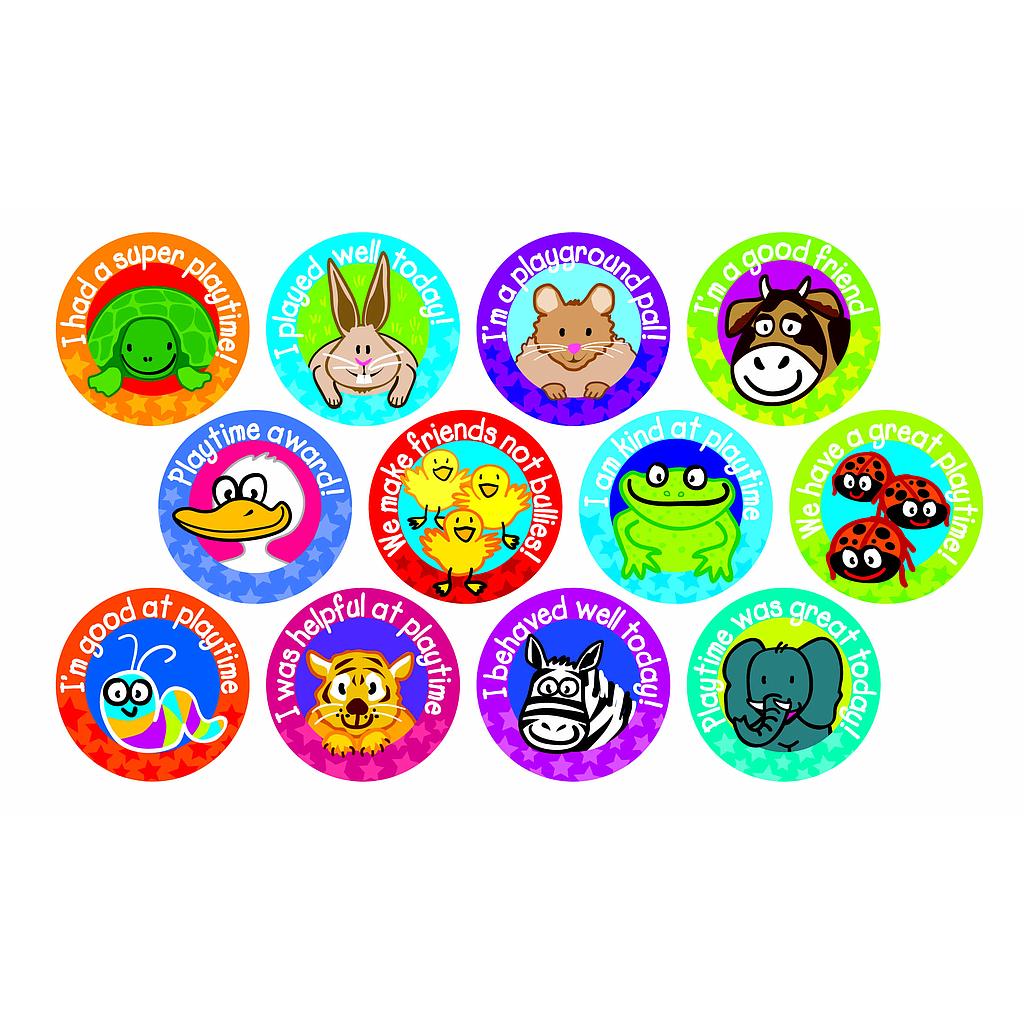 Playtime sticker bumper pack